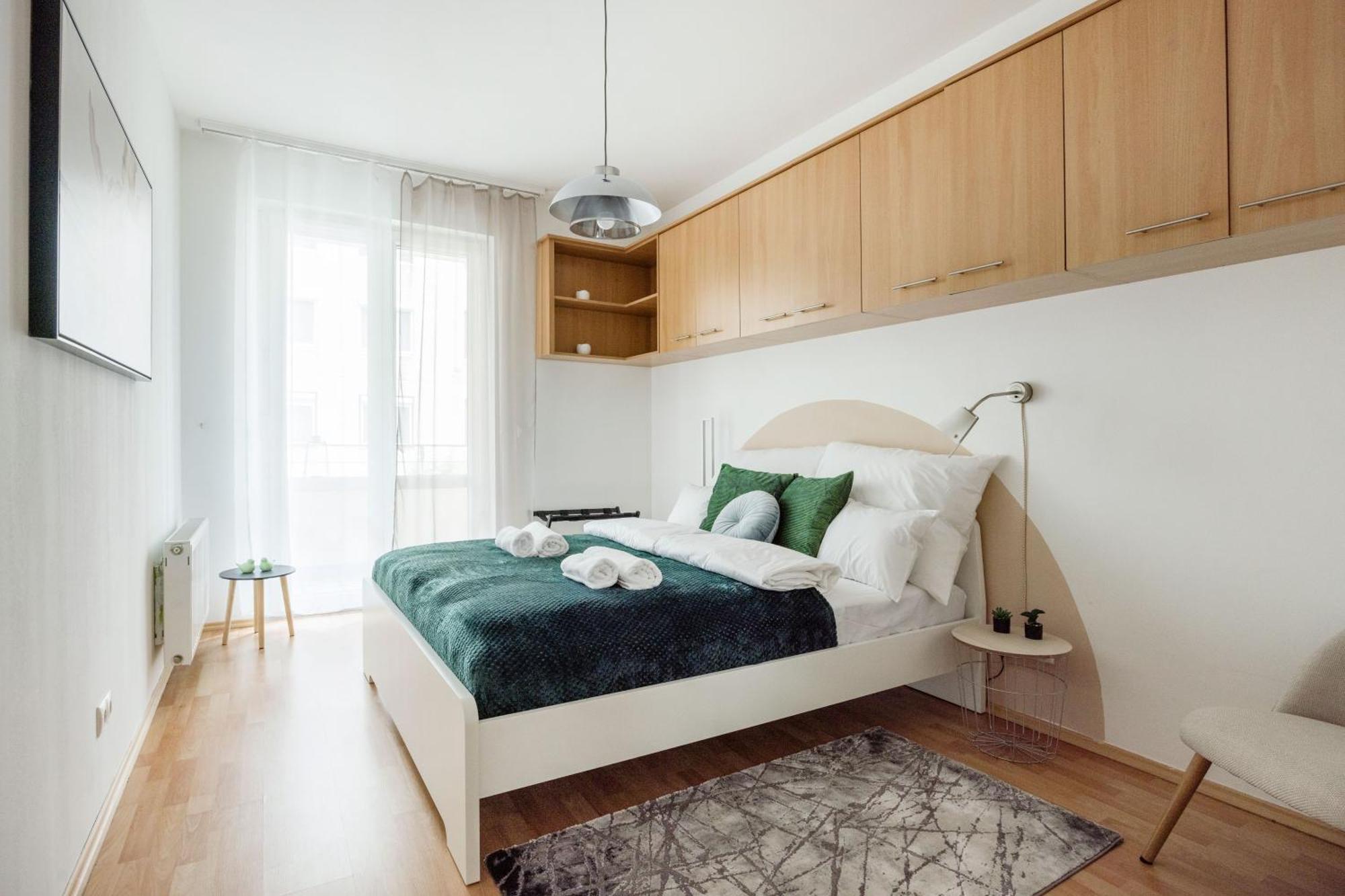 Modern Two-Bedroom Apartment With Free Parking Будапешт Экстерьер фото